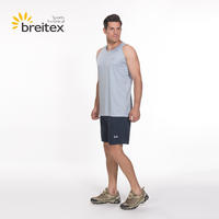 Men Running Sleeveless Grey T-Shirt BT20SP0319005-RUNNING WEAR - on sale