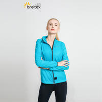 Women's lightweight water repellent windbreaker jacket from Breitex