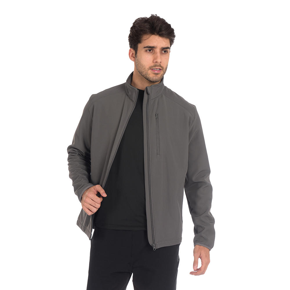 Ready-Made Supplier Men's Classic Full Zip Waterproof Softshell Jacket outdoor wear, Outdoor Custom Jacket Manufacturers